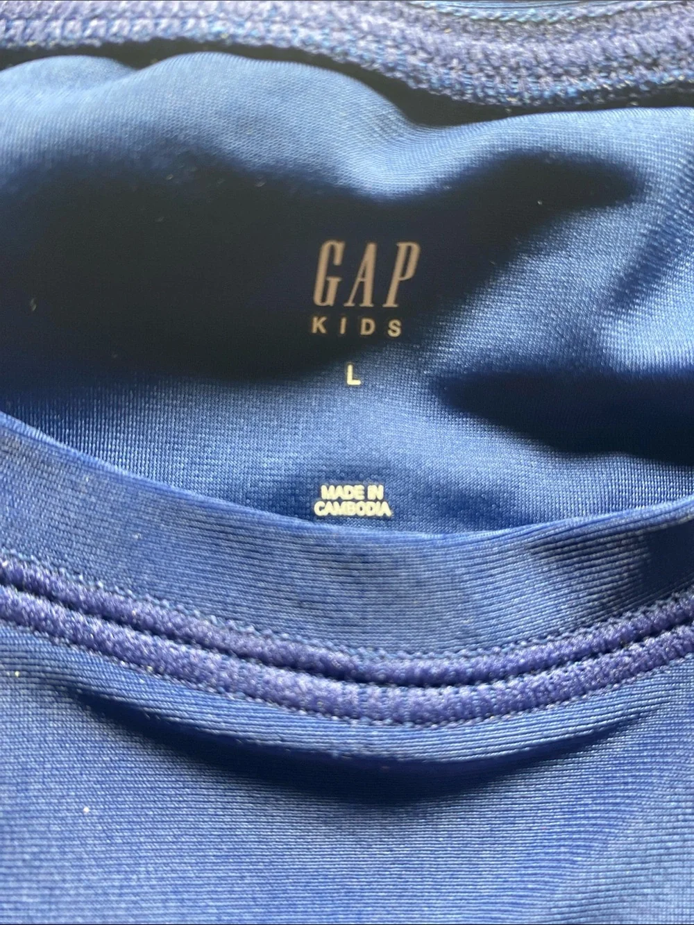 GAP Royal Blue Surf Shark Graphic Tee